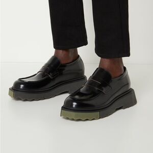 Off-White Leather Sponge Loafer